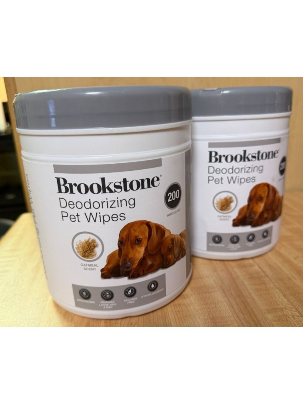 Brookstone Deodorizing Pet Wipes Cat Dog 400 Count New Sealed EXP 4/2028